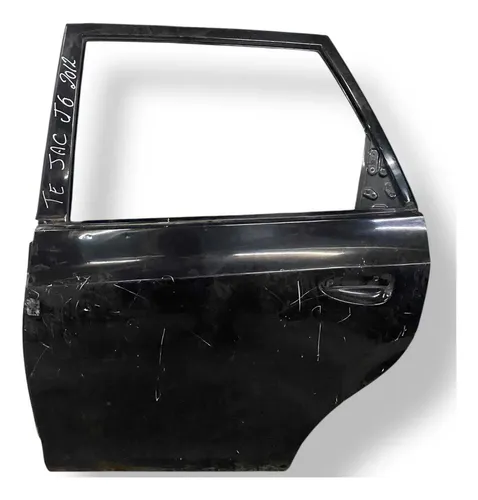 Porta Traseiro Esquerdo Jac J6 2012 2013 2014 2015 2016 Traseira Esquerdo Preto
