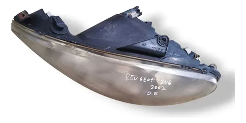 Farol Esquerdo Peugeot 206 2001 2002 2003 A 2006 - 89000521 Esquerdo/motorista