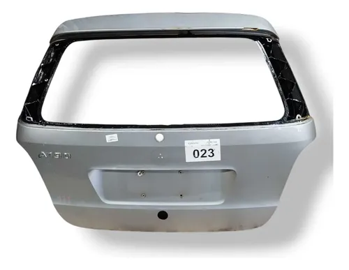 Tampa Traseira Porta Malas Mercedes Classe A190 1999 A 2005 Prateado