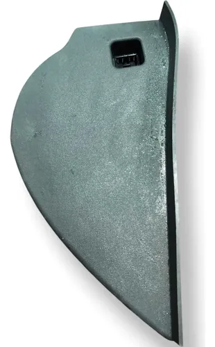 Acabamento Painel Lateral Direita Citroen C3 2006 9638006377 Preto