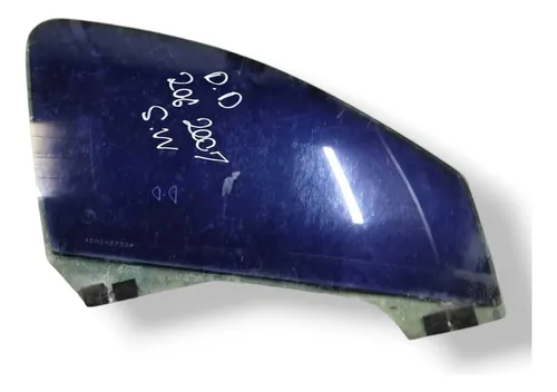 Vidro Porta Dianteiro Esquerdo Peugeot 206 2007 2008 2009