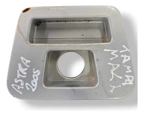 Moldura Maçaneta Tampa Traseira Gm Astra 2005 2006 93381464 Prateado Traseira