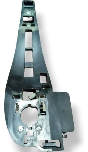 Suporte Maçaneta Traseira Esquerda Citroën C3 2006 2007 Prateado Traseira