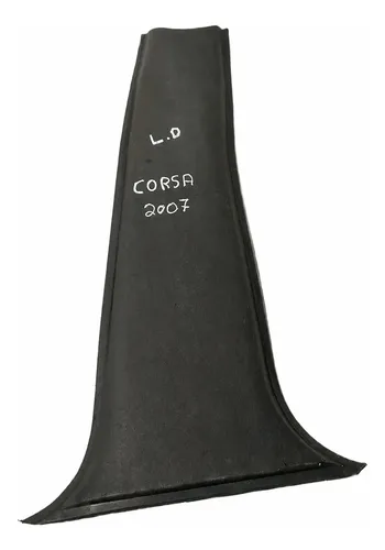 Moldura Coluna Inferior Direito Chevrolet Corsa 07 93326812 Preto