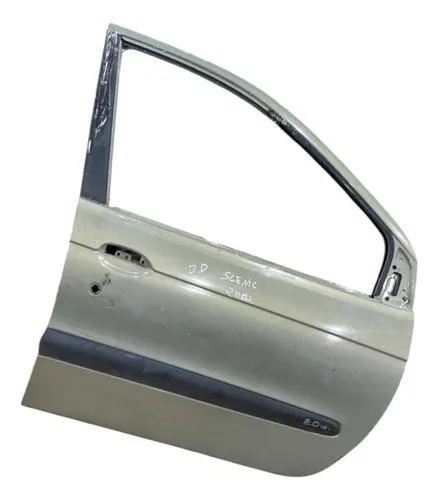 Porta Dianteira Direita Renault Scenic 2000 2001 2002 Dianteira Direita Prateado