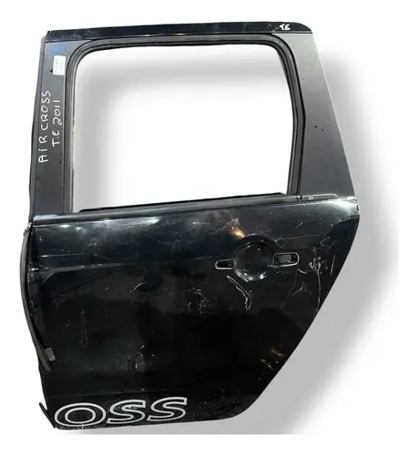Porta Traseira Esquerda Citroen Aircross 2011 2012 A 2015 Traseira Esquerdo Preto