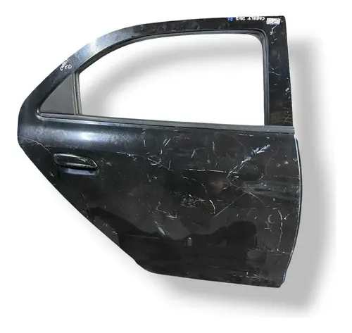 Porta Traseira Direita Chevrolet Cobalt 2012 2013 Detalhe Traseira Direito Preto