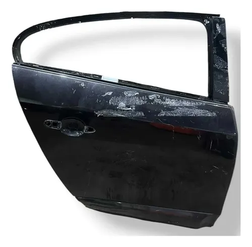 Porta Traseira Direita Renault Fluence 2011 2012 Detalhe Traseira Direita Preto