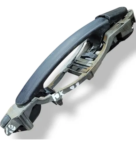 Maçaneta Externa Traseira Esquerda Volkswagen Fox 2008 2009 Preto Traseira