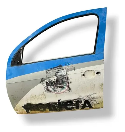 Porta Dianteira Esquerda Vw Voyage G6 2014/2016 Com Detalhe Dianteira Esquerda Branco