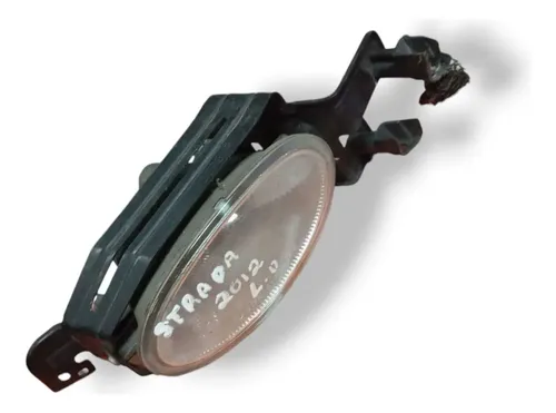 Farol Milha Sem Moldura Lado Direito Fiat Strada 2012 2013 Preto