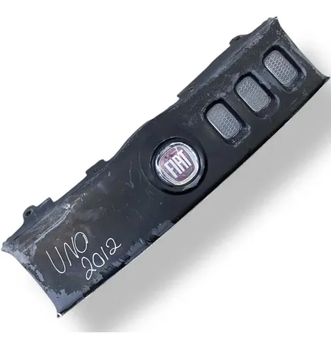 Grade Superior Dianteira Fiat Uno 2011 2012 2013 2014 2015 Preto