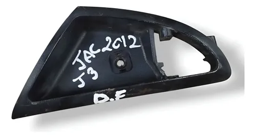 Acabamento Maçaneta Int Tras Esquerdo Jac J3 12 6105230u8160 Preto Traseira