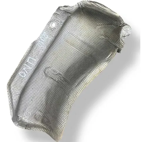 Defletor Protetor Calor Escapamento Fiat Uno 2011 2012 2013