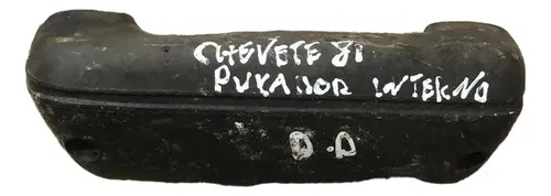 Puxador Porta Dianteira Direita Chevrolet Chevette 1981 1982 Preto