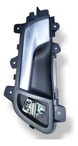 Maçaneta Interna Dianteira Esquerda Audi A4 2010 8k0837019 Prateado Dianteira