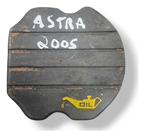 Tampa Oleo Motor Chevrolet Astra 2005 2006 2007  90467648 Prateado