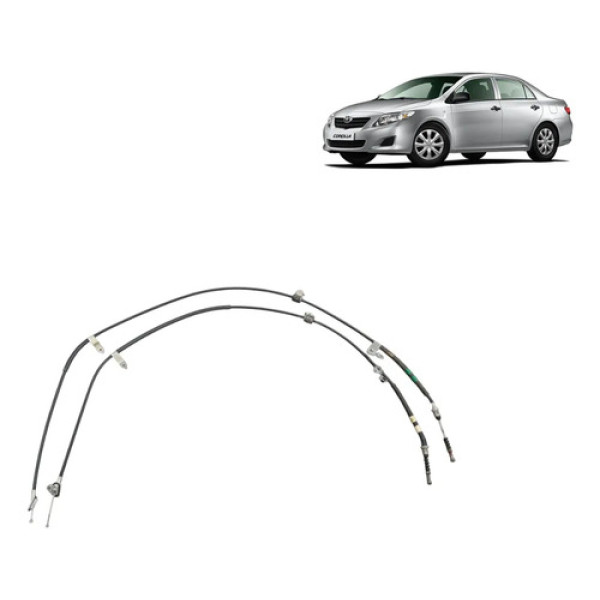 Par Cabo Freio De Mão Para Toyota Corolla 2009/2014