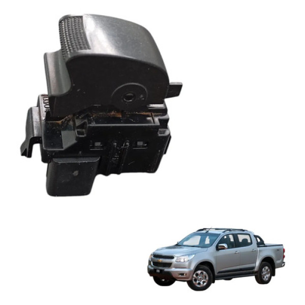 Interruptor Botão Vidro Elétrico Tras Esq Gm S10 2012 A 2016