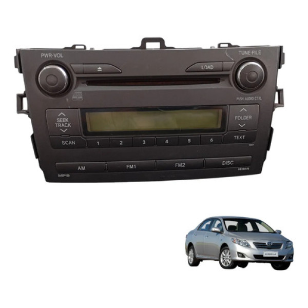 Radio Toyota Corolla 2009 A 2013 Original