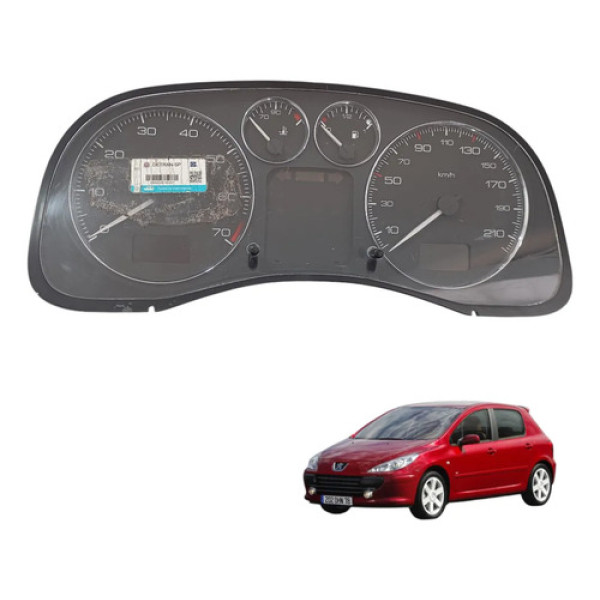Painel Imstrumentos Peugeot 307 2005 A 2010 Original Preto Preto