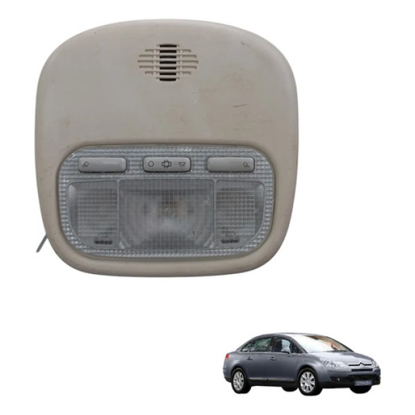 Luz Teto Cortesia Citroen C4 Pallas 2007 A 2013 Original