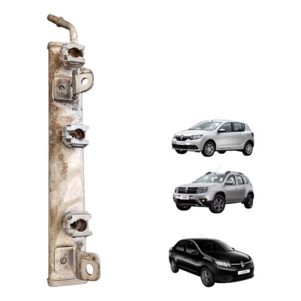 Flauta Bico Injetor Renault Sandero Duster Logan 2017 A 2019