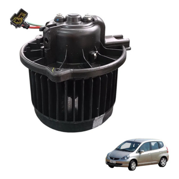 Motor Ar Forçado Honda Fit 2003 A 2008 Original