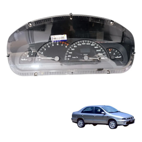 Painel Instrumentos Fiat Marea 2000 A 2005 Original Preto Preto