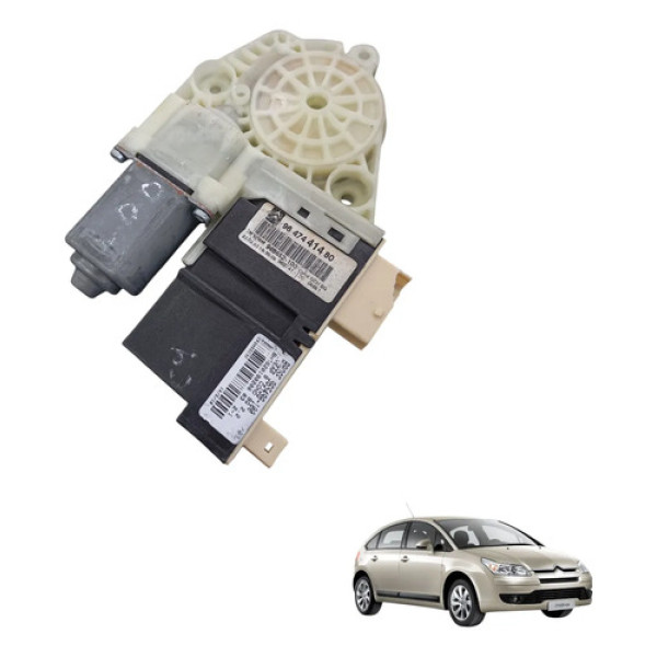 Motor Vidro Dianteiro Direito Citroen C4 2007 A 2013
