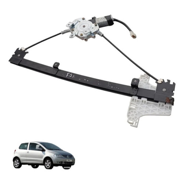 Máquina Vidro Dianteira Esquerda Volkswagen Fox 2003 A 2014