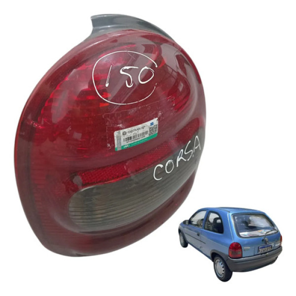 Lanterna Traseira Esquerda Corsa Wind 1994/99 Original Esquerdo/motorista Bicolor