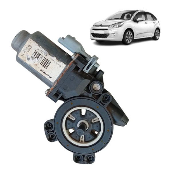 Motor De Vidro Elétrico Da Porta Tras Dir Citroen C3 013/018