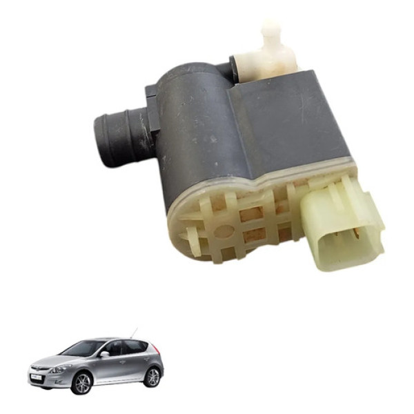 Bomba Água Limpador Parabrisa Hyundai I30 2009 A 2012 Preto