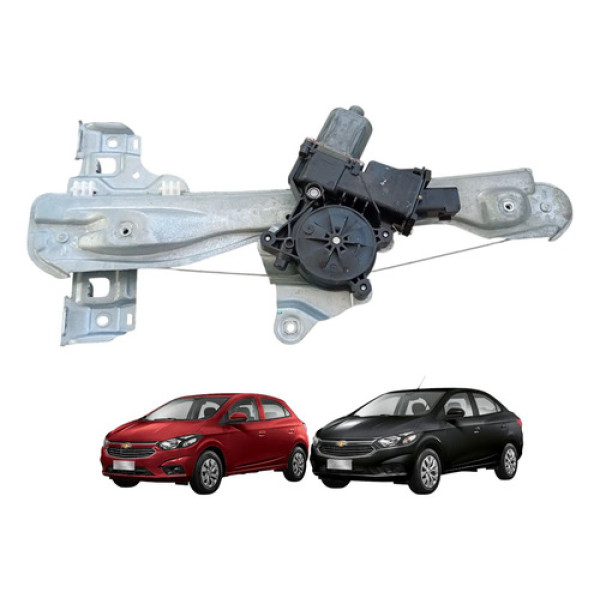 Máquina Vidro Elétrico Tras Dir Gm Onix Prisma 2013 A 2019