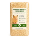 Kit De Serragem Para Hamster E Roedores Amarelo 1kg 2 Unid Amarelo