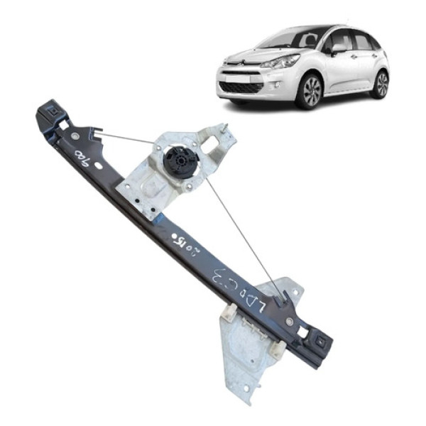 Máquina Vidro Elétrico Traseiro Ld C3 2013 A 2018 9676263180