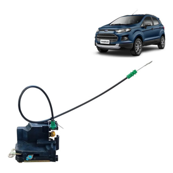 Fechadura Porta Dianteira Direito Ecosport 2003 Até 2013