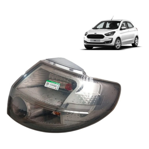 Lanterna Traseira Direita Fume  Ford Ka 11/13 - Original Direito/passageiro