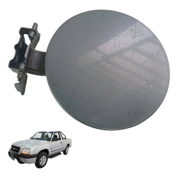 Portinhola Tanque Combustível S10 Rodeio 2001/11 Original Cinza-escuro 2001