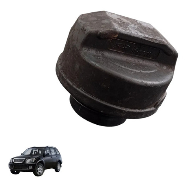 Tampa Tanque Combustível Chery Tiggo 2010 A 2014 Original Preto 2011