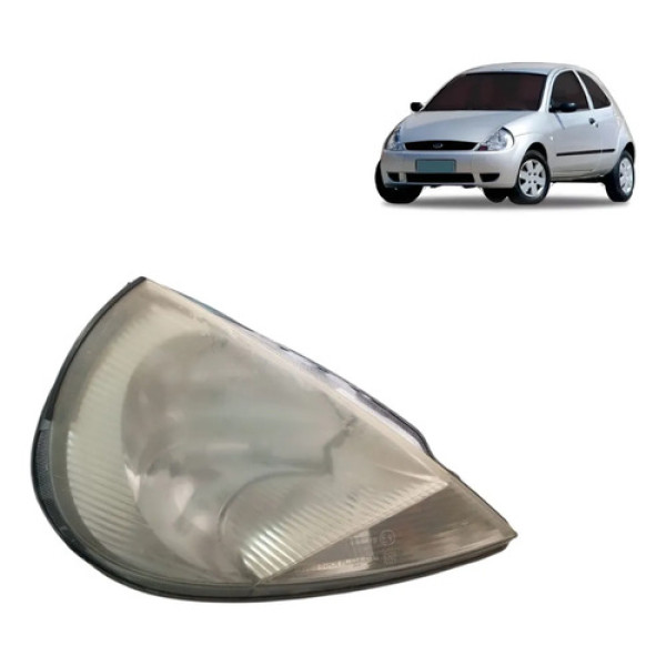 Farol Direito Ford Ka 1997 1999 2003 2005 2007 Direito/passageiro