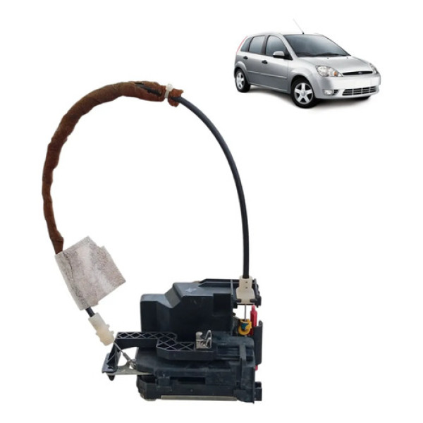 Fechadura Manual Ford Fiesta 2006 Traseira Direita