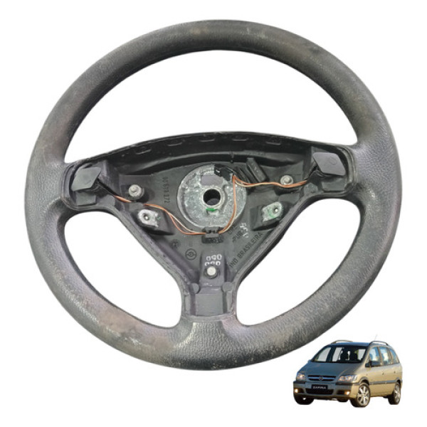 Volante Motorista Chevrolet Zafira 1999 A 2012 Preto Preto