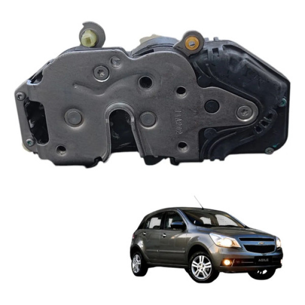 Fechadura Traseira Esquerda Chevrolet Agile 2010 A 2019