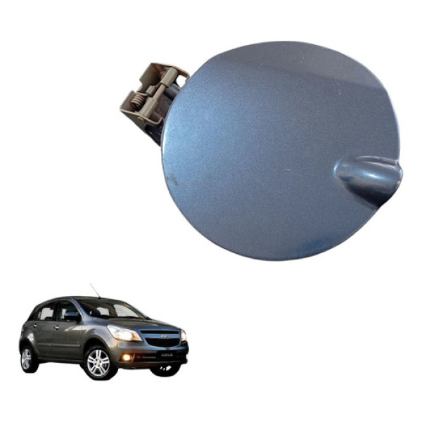 Portinhola Tanque Combustível Chevrolet Agile 2009 A 2014  Azul-petróleo 2012