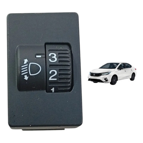 Botão Regulagem Farol Honda City 2022 A 2024 M63730 Original