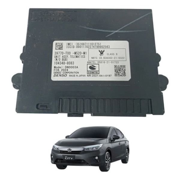 Módulo Central Honda City 2023 Á 2025 39770t00 Original