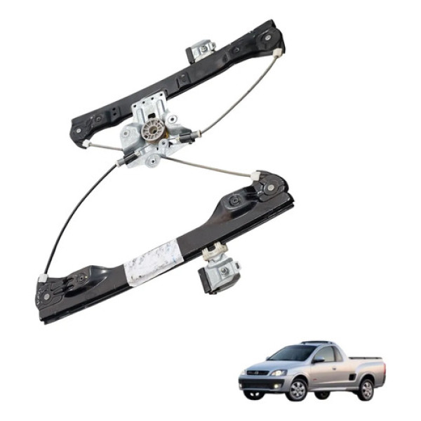 Máquina Vidro Diant Direita Chevrolet Montana 2010 A 2014