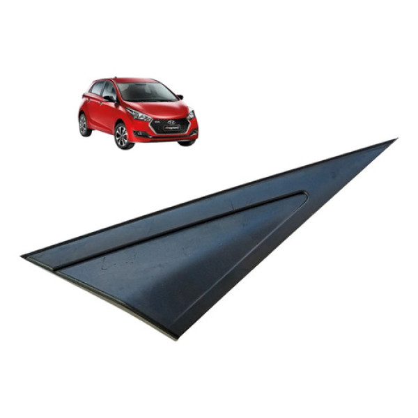 Moldura Externa Retrovisor Lado Direito Hb20 2013 A 2015 Preto